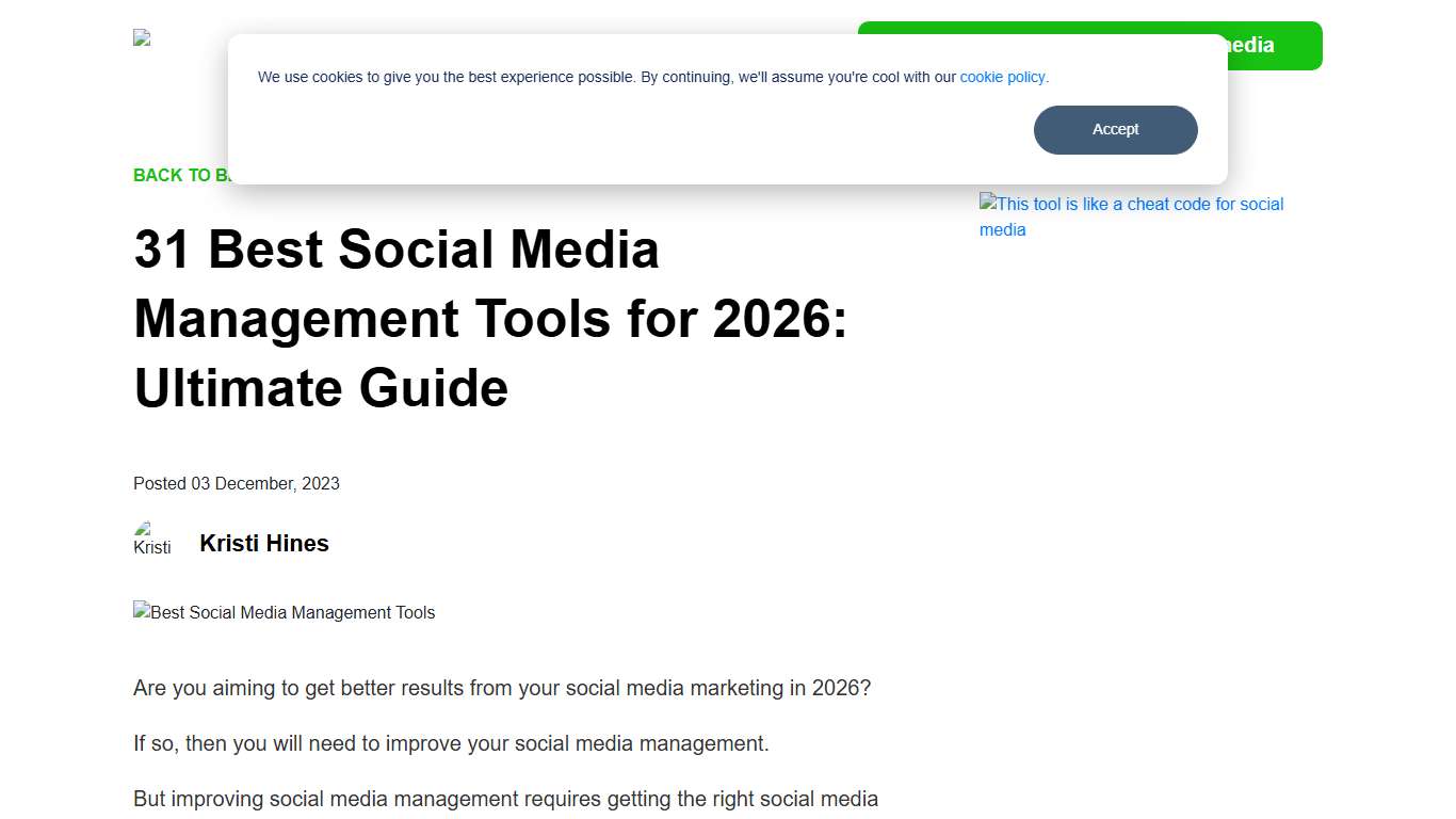31 Best Social Media Management Tools for 2026: Ultimate Guide