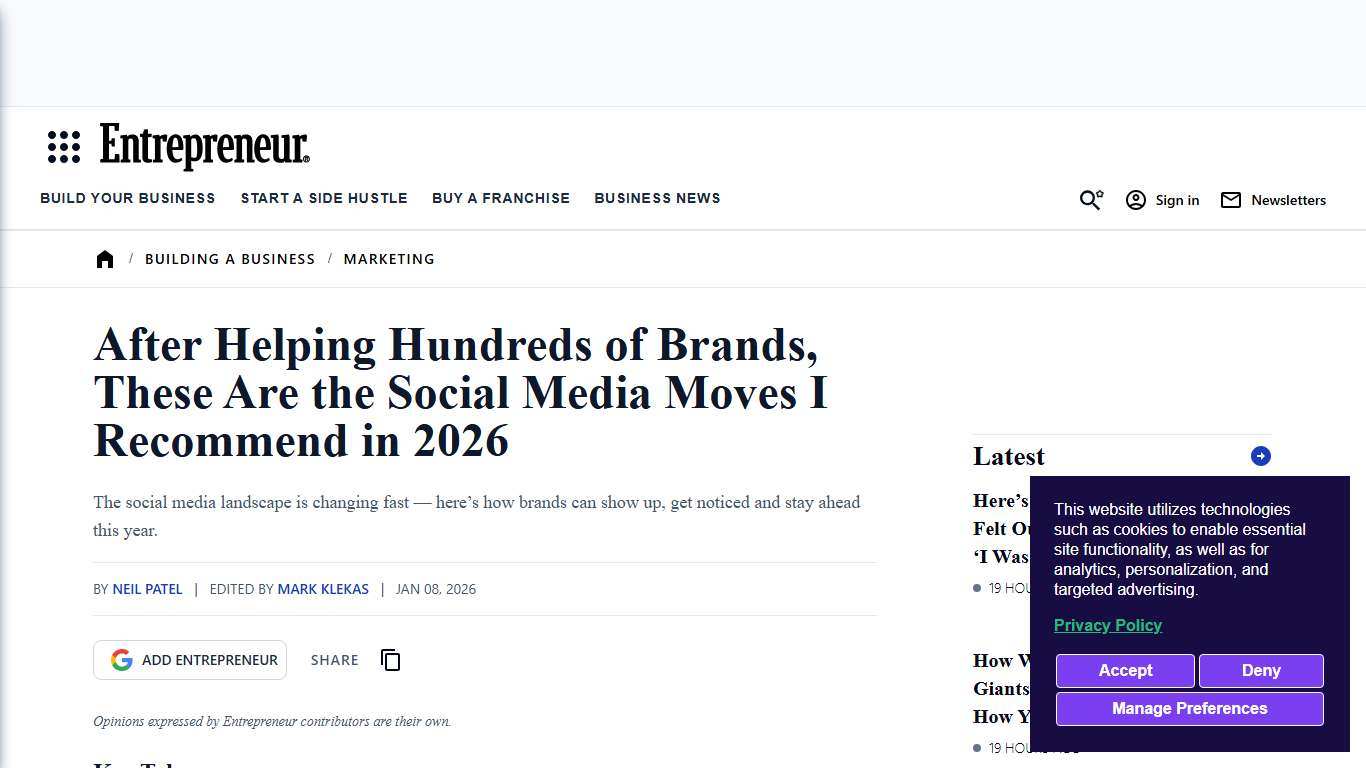 The Social Media Trends That Will Define 2026