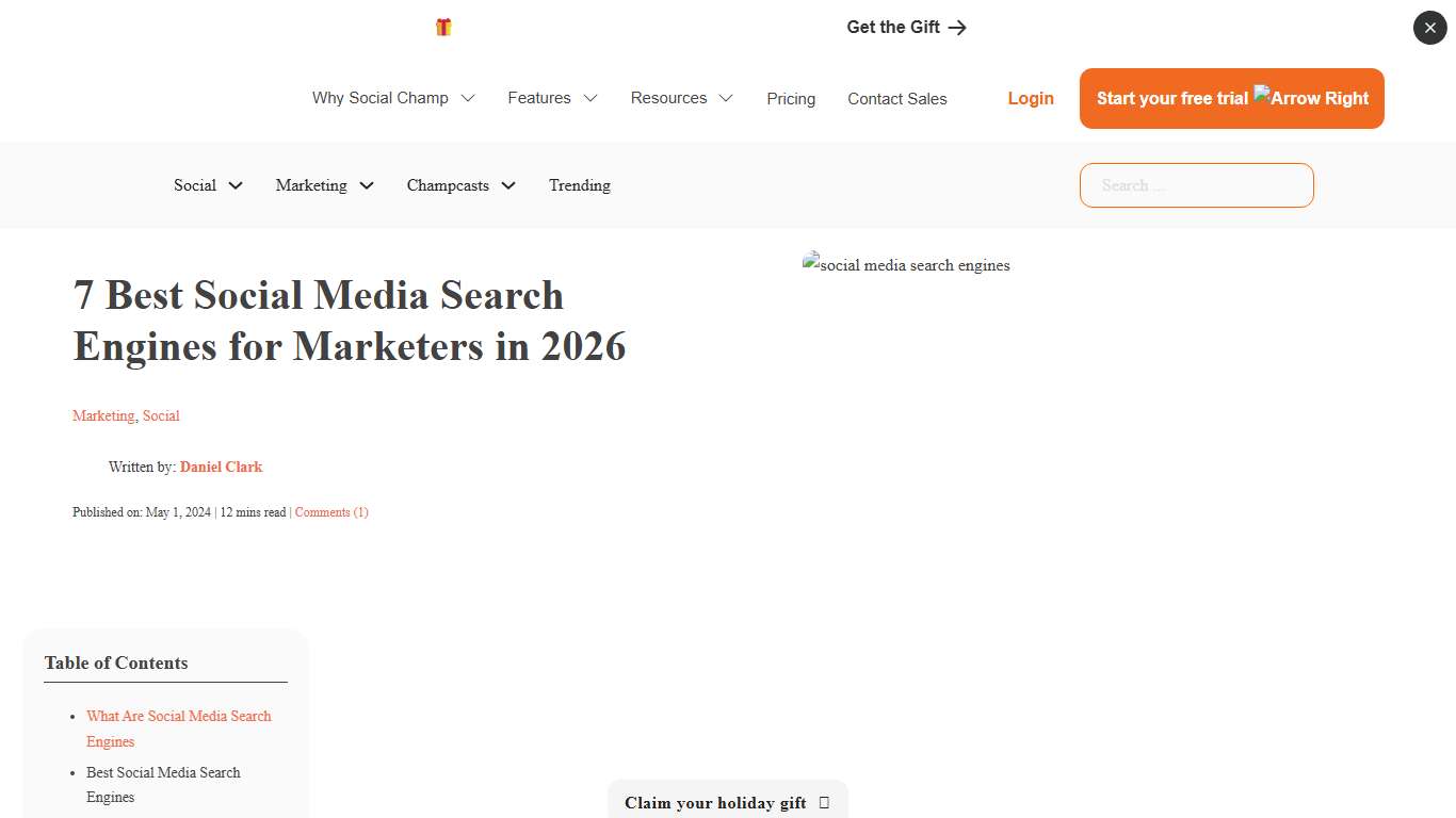 7 Best Social Media Search Engines for Marketers in 2026